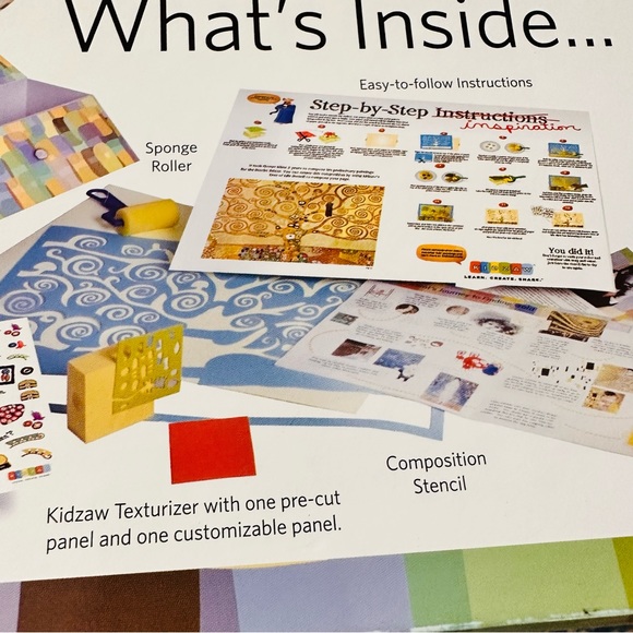 KidZaw MasterKitz Gustav Klimt The Tree of Life Kids Art Kit - Picture 7 of 12